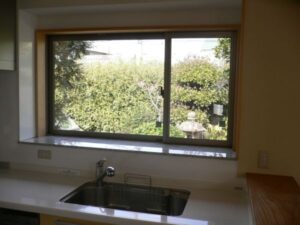 古材が活きる家10