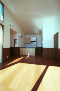 シンボルツリーを取り囲む家並み11