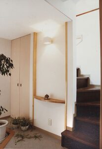 線階段なのに廻り階段の家6