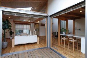 本庄SB邸＜４つの庭に挟まれ奥行きを感じる家＞_3