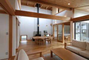 本庄SB邸＜４つの庭に挟まれ奥行きを感じる家＞_7